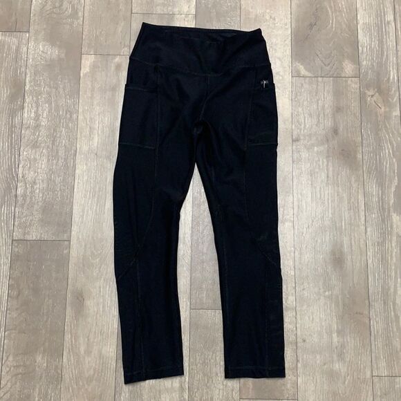Womens Gottex Cropped Sheer Leggings‎ - Picture 1 of 6